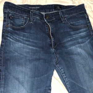 High waisted skinny jeans!